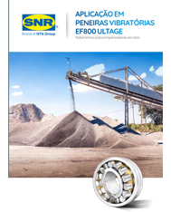 Aplicações em Peneiras Vibratórias EF800